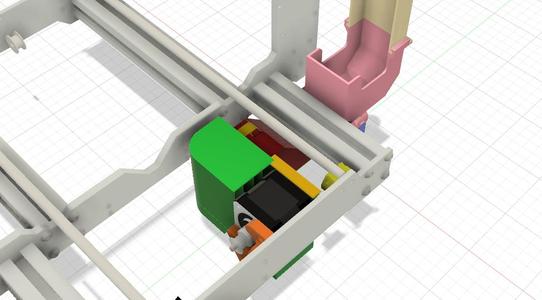 Y-Axis Stepper and Einsy Trimec fan cooling duct for Prusa Box / Printer Box
