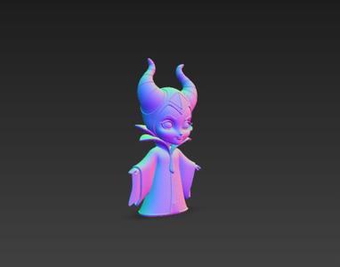 Chubbi Figure Maleficent – Disney Sleeping Beauty Villain