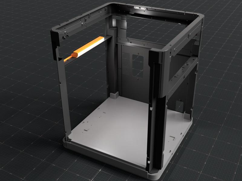 Bambu Lab P1P Modified LED Mount 2.0 4/18 Updated