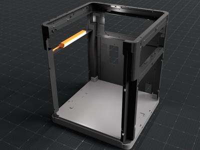 Bambu Lab P1P Modified LED Mount 2.0 4/18 Updated