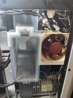 6025 NF-A6x25 5V PWM Noctua Fan Holder for Control Board for Bambu Lab X1 X1C P1P