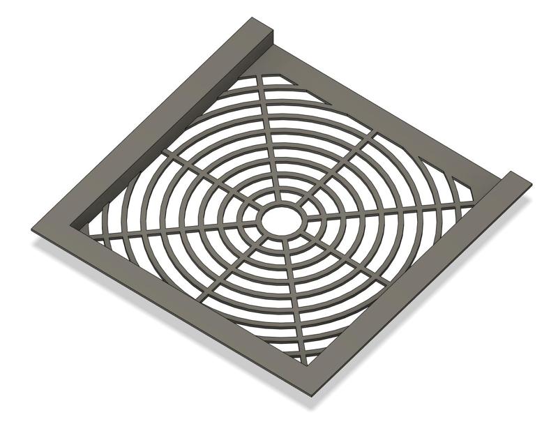 Desk Laser Side Fan Cover