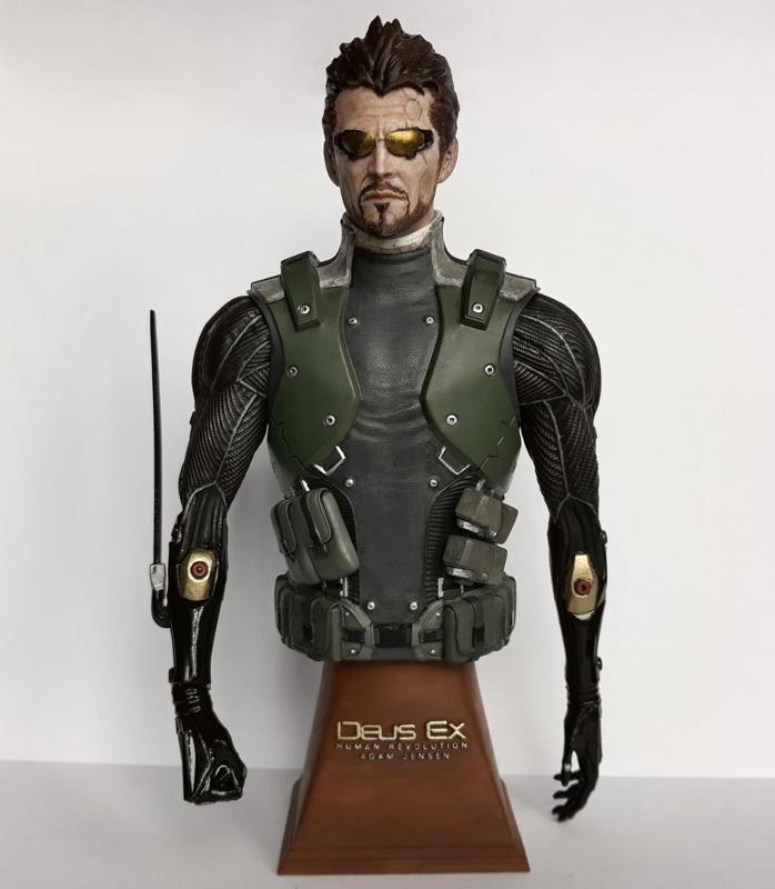 Deus Ex Human Revolution Adam Jensen Bust
