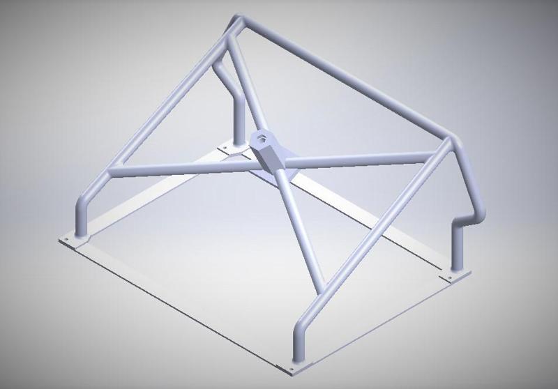 Überrollbügel für einen TRX-4 Land Rover Defender “ Pickup “