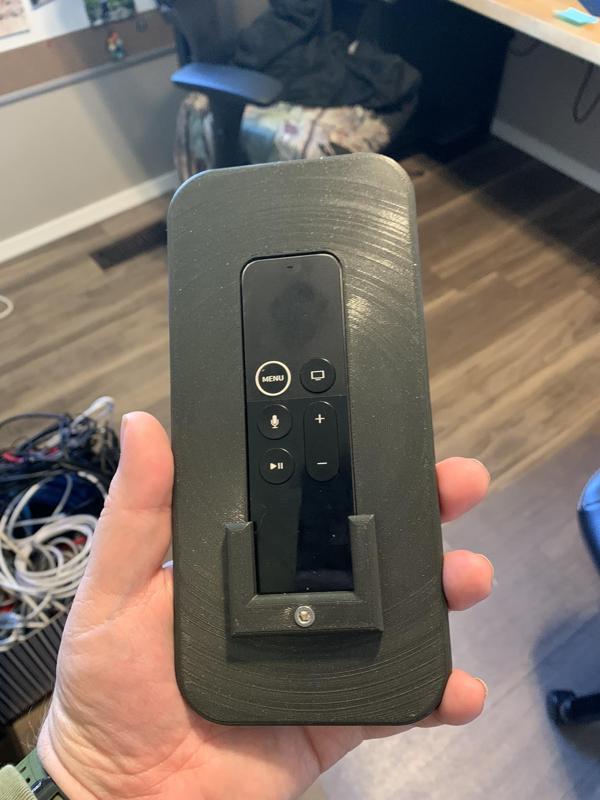 Apple TV remote holder