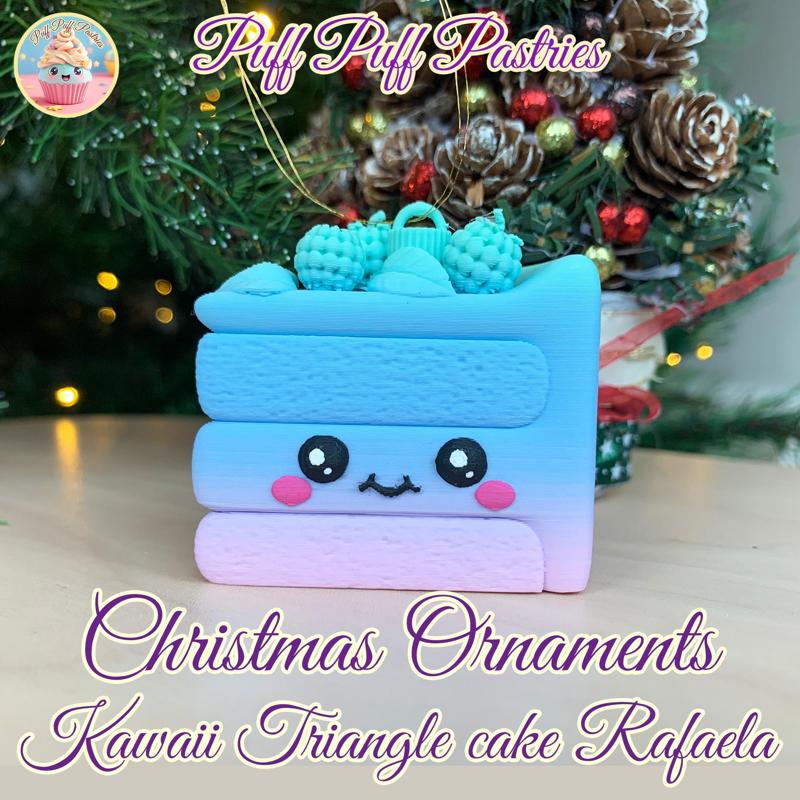 Christmas Ornaments Kawaii Triangle cake Rafaela
