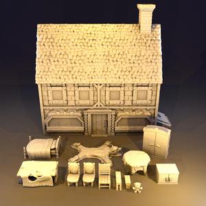Branbury House with Furnishings Pack