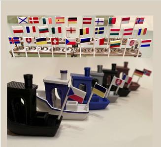 Benchy Flags of Europe