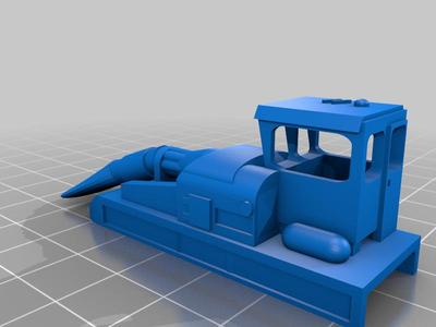 Jet Snowblower Model Railroad