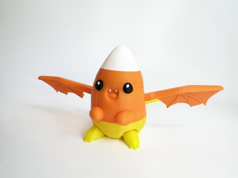 Candy Corn Dragon