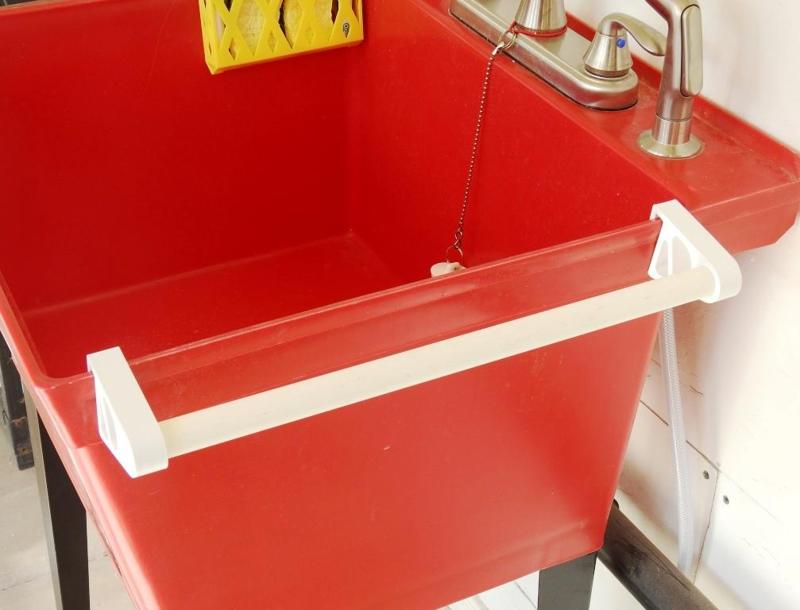 Utility Sink Towel Bar