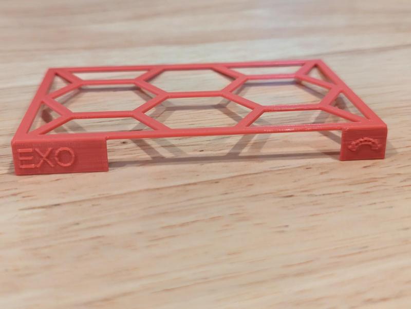 Card Storage Divider With Customizable Text and Dimensions