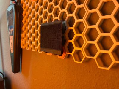 Universal Velcro backplate for Honeycomb Storage Wall