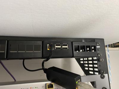 Panduit NK4MF Raspberry Pi faceplate