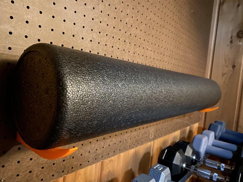 Pegboard shelf