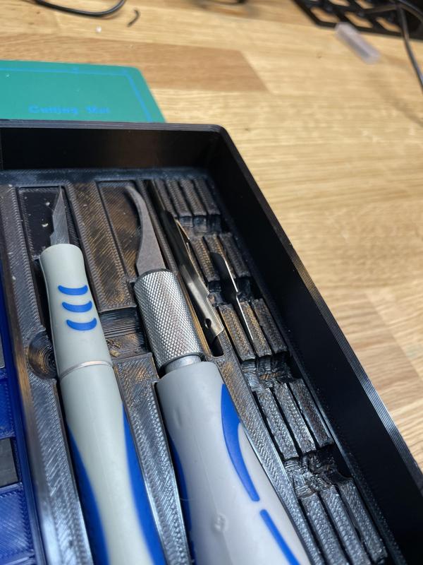 Precision Knife (scalpels) Holder - Gridfinity