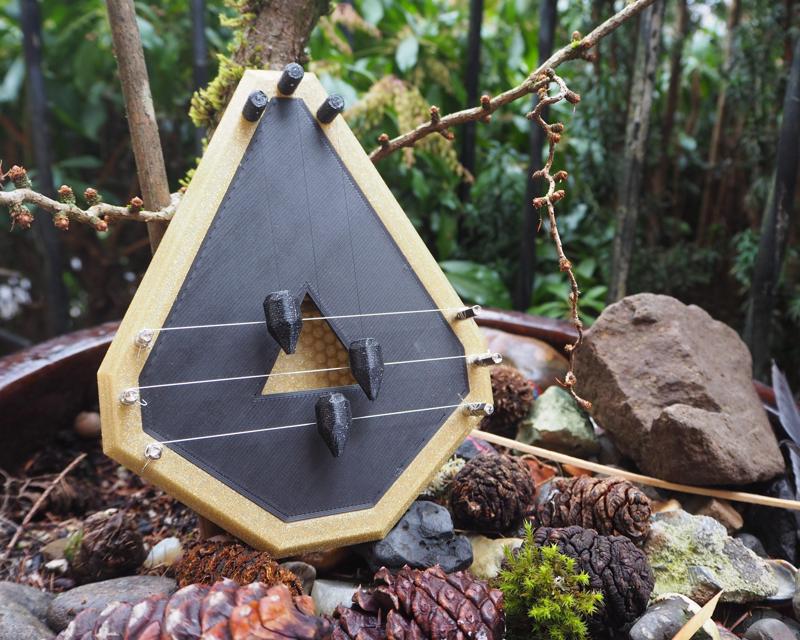 Three String Door Harp