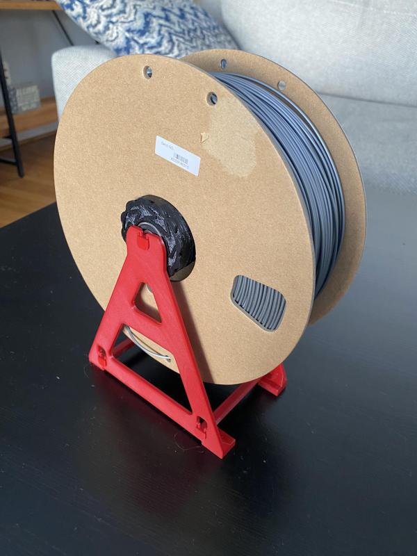Integrated Auto-Rewind Spool Holder - Improved Frame and Axle Design