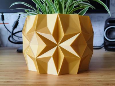 Winter Star Plant Pot and Planter - Vase mode