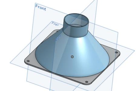 120 to 40 mm fan adapter