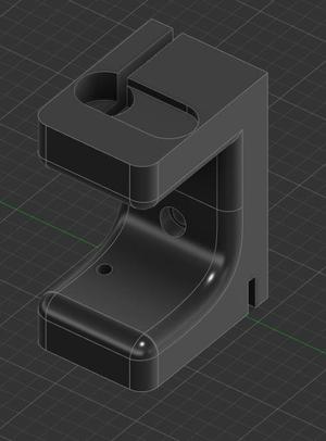 Mi band charging stand wall mount