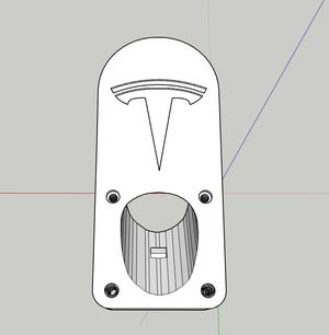 Tesla Charge Plug and Cord Holder