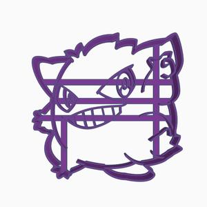 Gengar Cookie Cutter Pokemon Anime Chibi