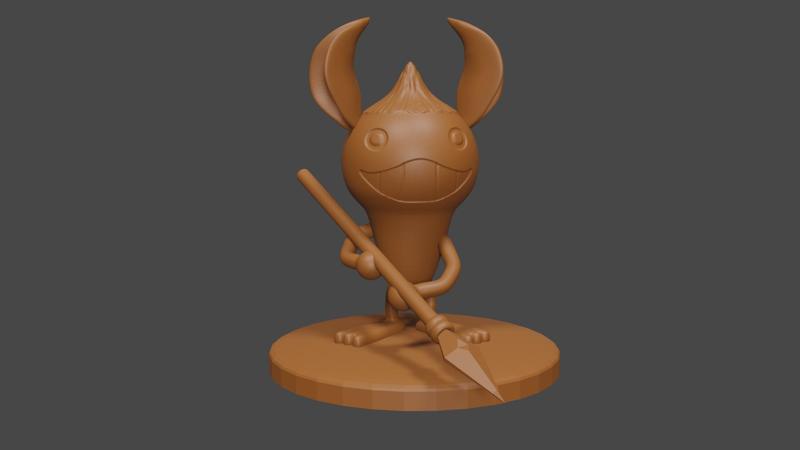 Ni No Kuni inspired, Jabber, Tabletop DnD miniature