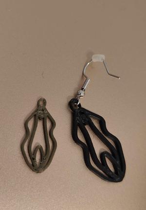 Vulva Earrings
