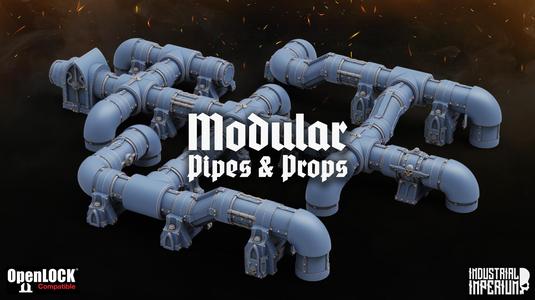 Industrial Imperium Vol. 1: Modular Pipes & Props