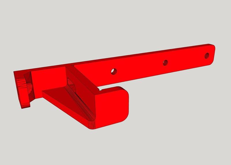 Meanwell NES-350 Mount for Tevo Tornado Standalone Mod