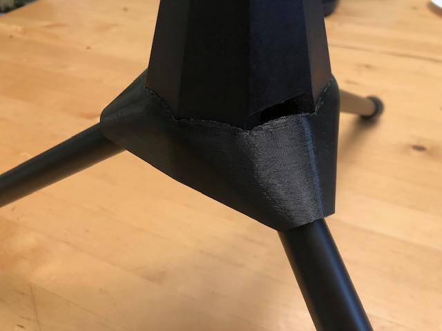 Nonagon Tripod Microphone Stand Reinforcement