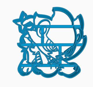 Luxray Cookie Cutter Pokemon Anime Chibi