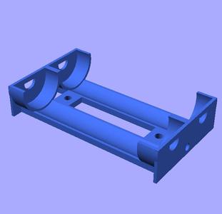 3.7v size 18650 Battery case