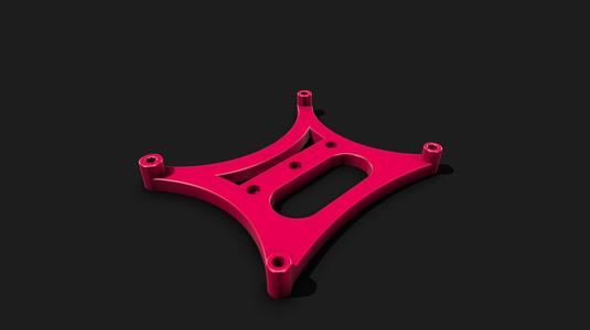 Raspberry Pi4 B+ (and Pi3 B+) mounting bracket