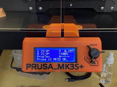 BiColor LCD cover for MK3S+
