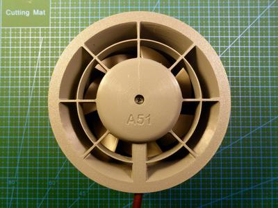 Fan Enclosure for Biltema 100mm fan
