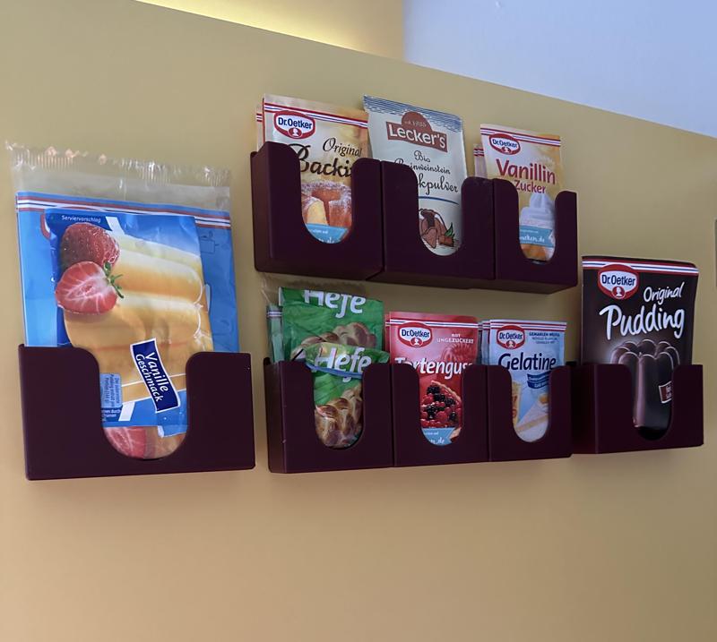 Backpulver-, Puddingtüten-Halter