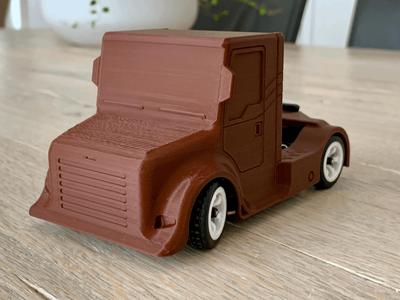 RC Race Truck body for WLToys K989 - cab forward