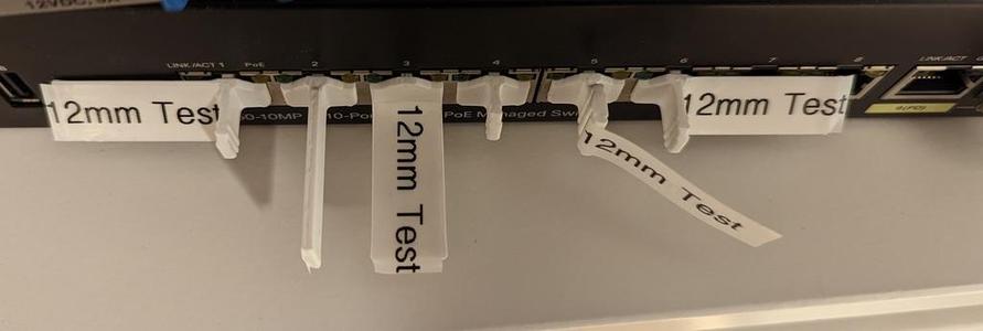 RJ-45 LAN Port Marker and Dust Cover