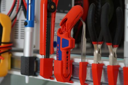DIN Rail Wire Stripper Holder