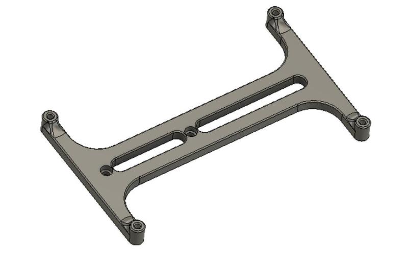Voron orangepi 4 lts DIN Adapter Bracket
