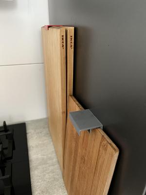 Cutting boards magnetic holder