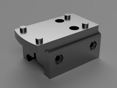 Deltapoint Pro Picatinny Mount