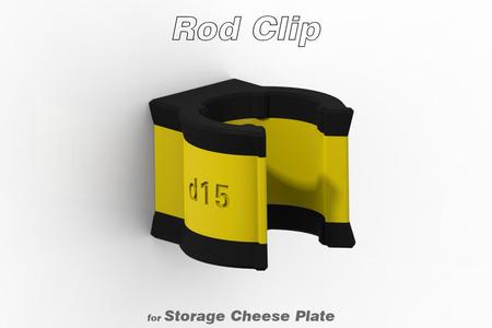 Rod Clip (for Storage Cheese Plate)
