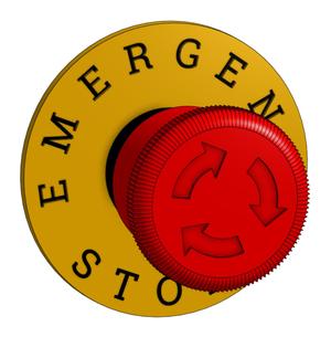 EmergencyStop LCD Knob
