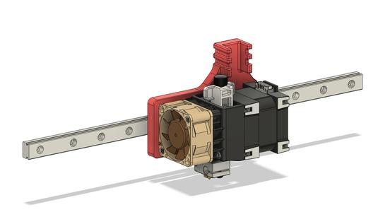 Hemera Linear Rail Mount - No ABL