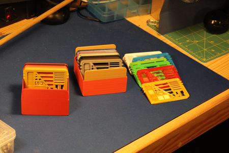 Tray for storing Mini printer tests as Swatches