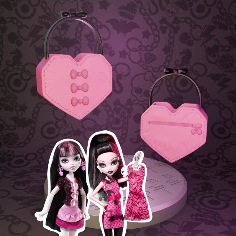 Monster High Day at the maul/Killer Style/Draculocker Draculaura doll bag replacement