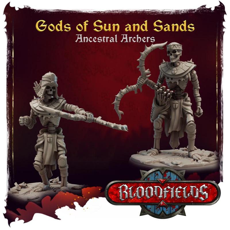 Gods of Sun and Sands - Ancestral Archers - Additional Miniatures